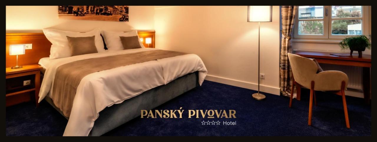 Hotel Pansky Pivovar Holešov Exteriör bild